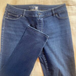 Chicos platinum skinny jean